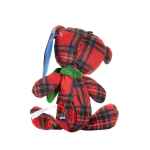 Picture of XMAS HOLIDAY CANINE LULUBELLES POWER PLUSH Plaidington Bear - Small 