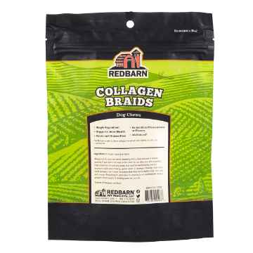 Picture of TREAT CANINE REDBARN COLLAGEN BRAID Small - 2/pk