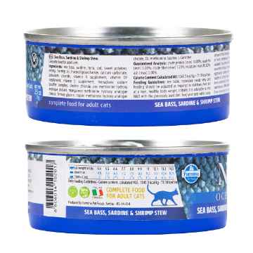 Picture of FELINE FARMINA N&D Sea Bass,Sardine&Shrimp Stew - 24 x 2.5oz/70g cans