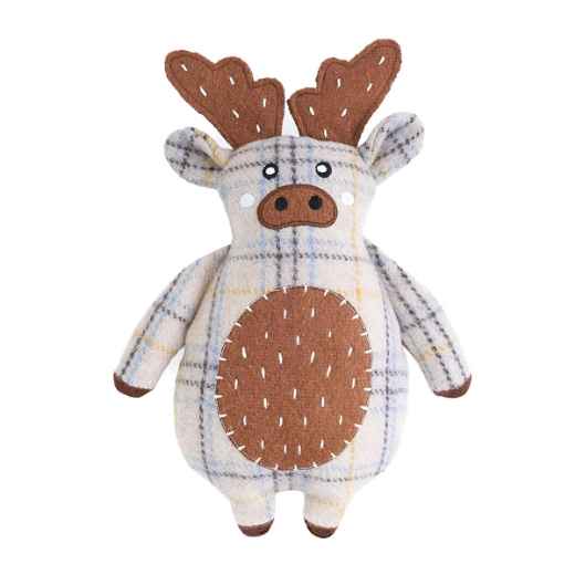 Picture of TOY DOG ZIPPYPAWS ecoZippy Cotton Cuddler - Moose