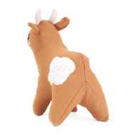 Picture of TOY DOG ZIPPYPAWS ecoZippy Cotton Cuddler - Cow