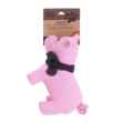 Picture of TOY DOG ZIPPYPAWS ecoZippy Cotton Cuddler - Pig