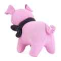 Picture of TOY DOG ZIPPYPAWS ecoZippy Cotton Cuddler - Pig