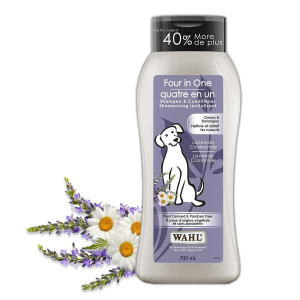 Picture of SHAMPOO AND CONDITIONER WAHL 4 IN 1 for Dogs - 700ml