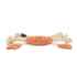 Picture of TOY DOG ZIPPYPAWS ecoZippy Suede and Rope Buddies - Crab