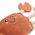 Picture of TOY DOG ZIPPYPAWS ecoZippy Suede and Rope Buddies - Crab