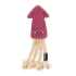 Picture of TOY DOG ZIPPYPAWS ecoZippy Suede and Rope Buddies - Squid