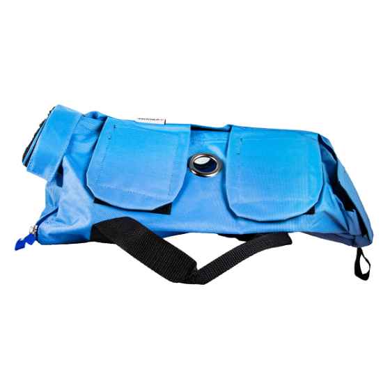Picture of FELINE VETERINARY RESTRAINT EXAMINATION BAG KRUUSE(279781) - Medium