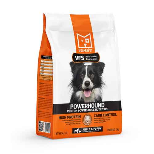 Picture of CANINE SQUAREPET VFS PowerHound Turkey & Chicken - 2kg/4.4lb