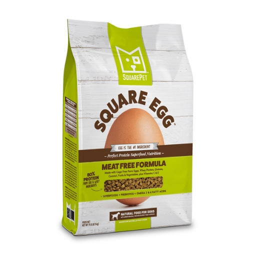 Picture of CANINE SQUAREPET Square Egg Meat Free - 9kg/19.8lb