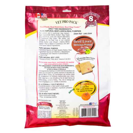 Picture of TREAT LIVER PLUS PUMPKIN Benny Bullys VET PRO PACK - 1.4kg / 3.1lbs