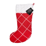 Picture of XMAS HOLIDAY SILVER PAW UGLY STOCKING - Gingerbread Man 