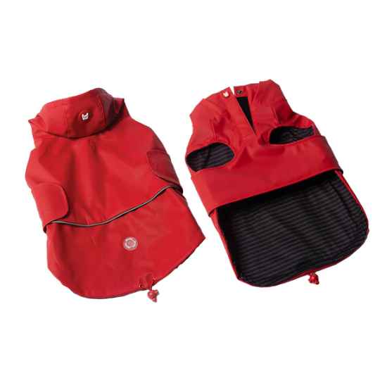 Picture of COAT ADEN 2.0 RAIN JACKET Red - XX Large