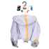 Picture of COAT RAIN ONE PIECE SPLASH SUIT Grey - XX Large