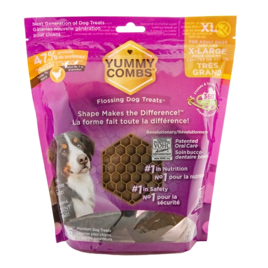 Picture of YUMMY COMBS CHICKEN XLARGE - 12oz bag