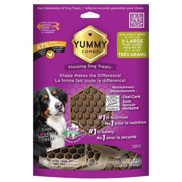 Picture of YUMMY COMBS CHICKEN XLARGE - 12oz bag