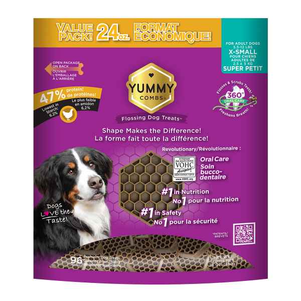 Picture of YUMMY COMBS CHICKEN XSMALL - 24oz bag