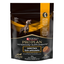 Picture of Purina Pro Plan Veterinary Joint Care Supplements Med/Large Dog Chews  - 3 X 150gm Pouches