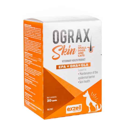 Picture of OGRAX SKIN SMALL DOGS & CATS CAPS - 30's 