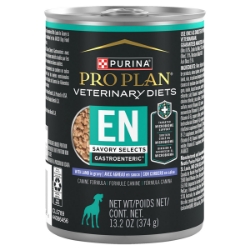 Picture of Purina Pro Plan Veterinary Diet EN (Gastroenteric) Savory Selects Lamb Formula Wet Dog Food - 12 X 374gm Cans