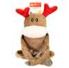 Picture of XMAS HOLIDAY CANINE ZIPPYPAWS Crinkle - Jumbo Reindeer 