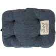 Picture of PET BED UNLEASHED Chill Gusset Bed Teddy Grey - 19in x 12in