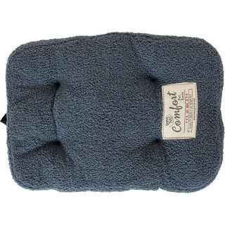 Picture of PET BED UNLEASHED Chill Gusset Bed Teddy Grey - 19in x 12in