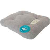 Picture of PET BED UNLEASHED Chill Gusset Bed Teddy Light Grey - 24in x 18in