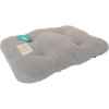 Picture of PET BED UNLEASHED Chill Gusset Bed Teddy Light Grey - 30in x 20in