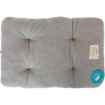 Picture of PET BED UNLEASHED Chill Gusset Bed Teddy Light Grey - 36in x 23in