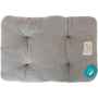 Picture of PET BED UNLEASHED Chill Gusset Bed Teddy Light Grey - 36in x 23in