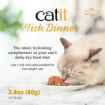 Picture of CATIT FISH DINNER WITH CRAB FLAVOR & PUMPKIN - 6 x 80g/2.8oz