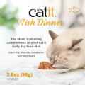 Picture of CATIT FISH DINNER WITH CRAB FLAVOR & PUMPKIN - 6 x 80g/2.8oz