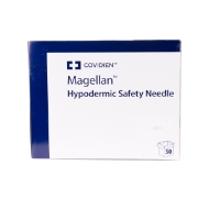 Picture of MAGELLAN HYPO SAFETY NEEDLE 18g x 1.5in (Pink) - 50s 