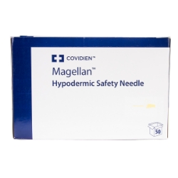 Picture of MAGELLAN HYPO SAFETY NEEDLE 20g x 1.5in (Yellow) - 50s 