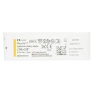 Picture of MAGELLAN HYPO SAFETY NEEDLE 25g x 5/8in (Orange) - 50s 