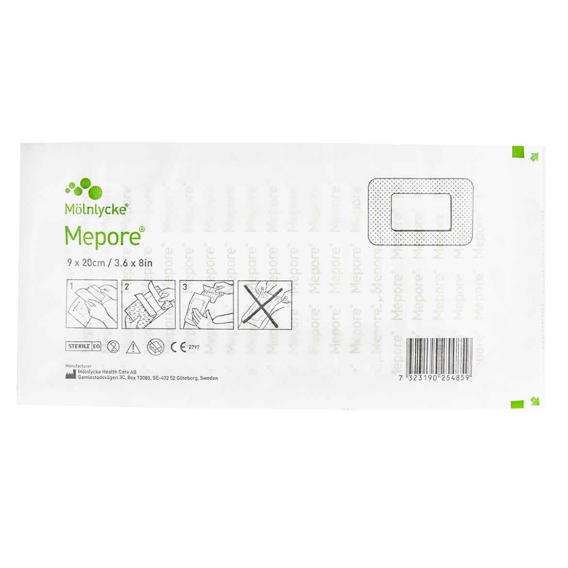 Picture of MEPORE STERILE POST OP ABSORBENT DRESSING 20cm x 9cm - 30s