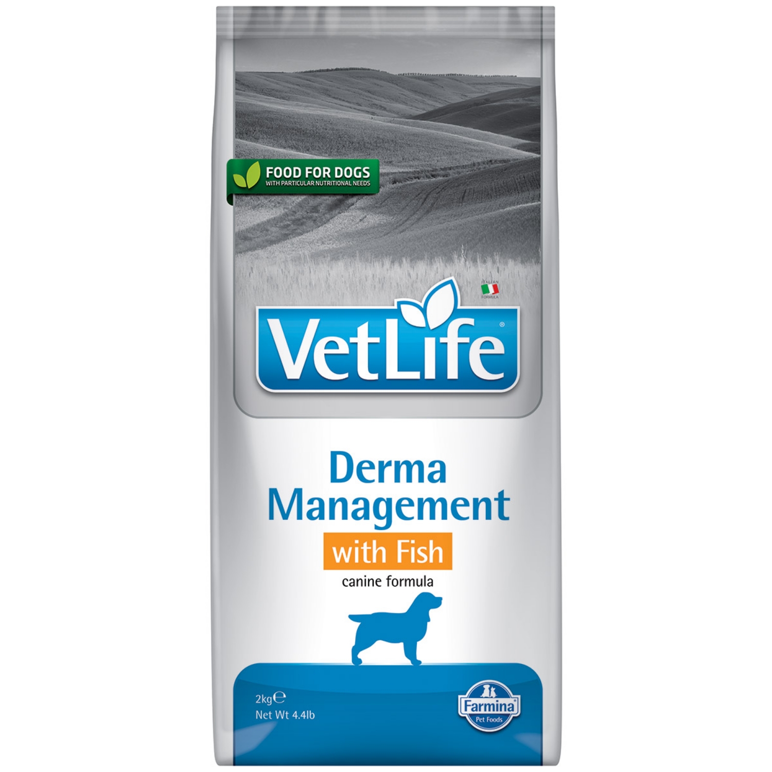 Picture of Canine Farmina Vetlife Derma Management Fish - 4.4lbs / 2kg