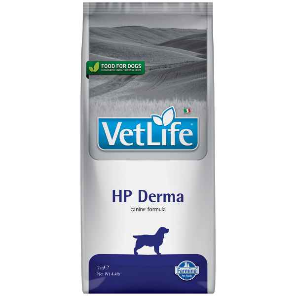 Picture of CANINE FARMINA VETLIFE HP Derma Dry Food - 2kg