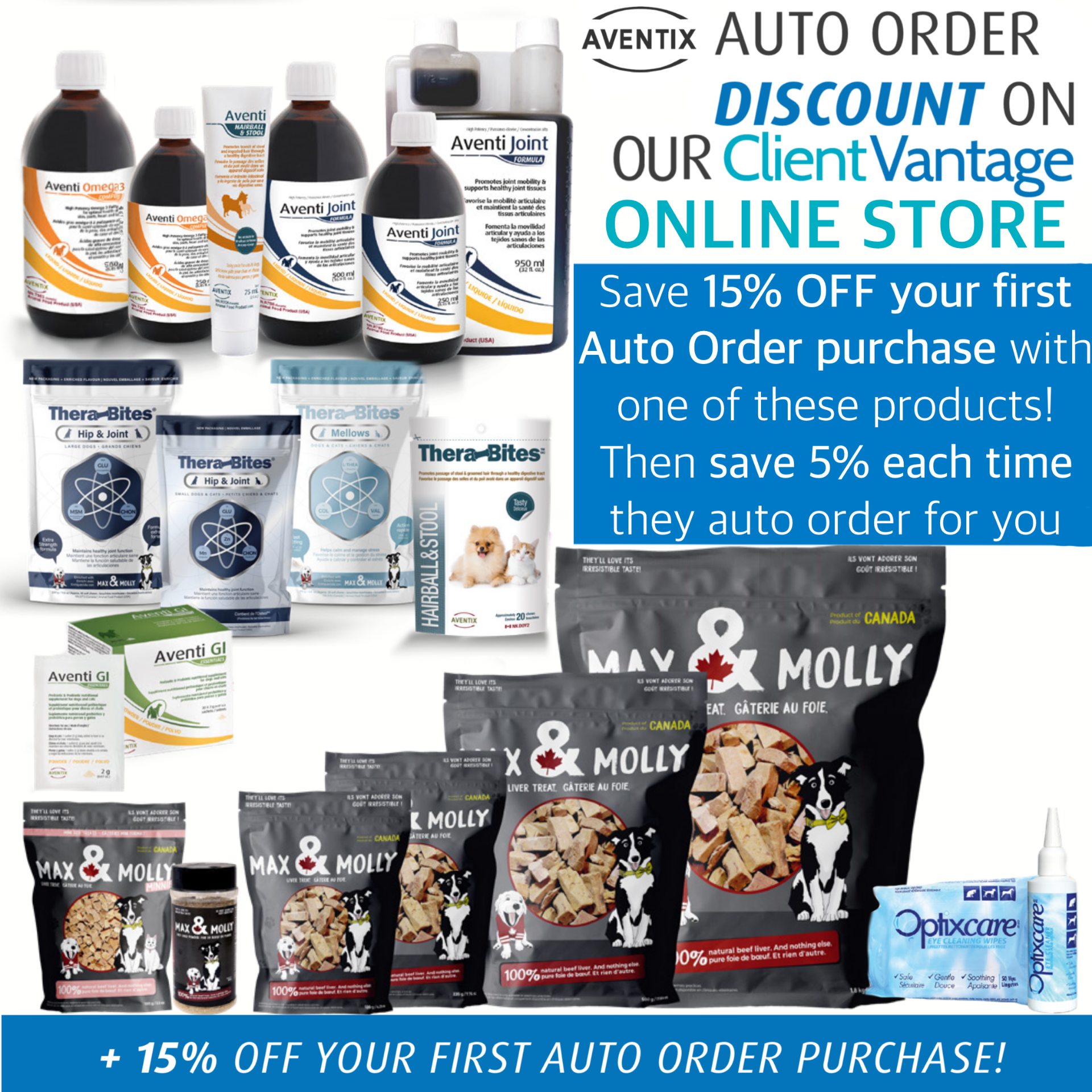 Picture for category 15% OFF YOUR FIRST AUTO ORDER PURCHASE OF AVENTI PRODUCTS