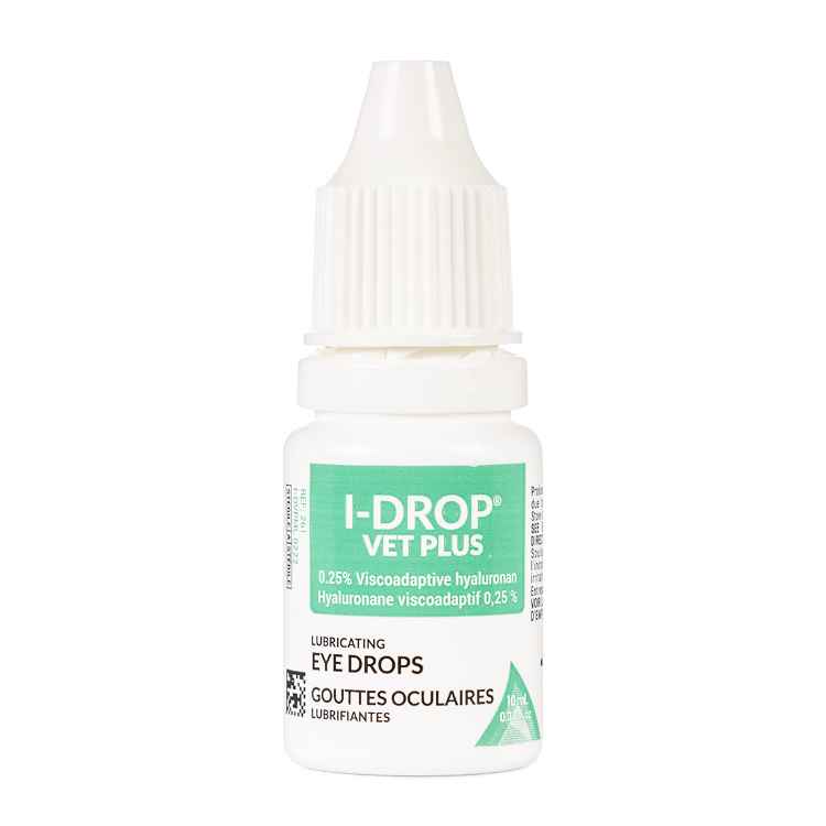 Picture of I-DROP VET PLUS 0.25% Viscoadaptive Hyaluronan EYE DROPS - 0.33oz/10ml (su30)