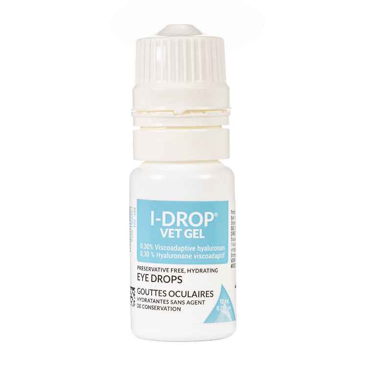 Picture of I-DROP VET GEL 0.30% Viscoadaptive Hyaluronan EYE DROPS - 0.33oz/10ml