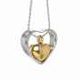 Picture of CREMATION JEWELRY Forever Pendant with Yellow Gold