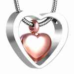 Picture of CREMATION JEWELRY Forever Pendant with Rose Gold