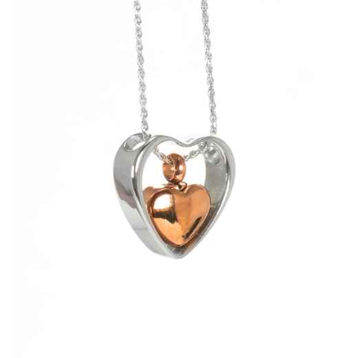 Picture of CREMATION JEWELRY Forever Pendant with Rose Gold