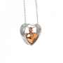 Picture of CREMATION JEWELRY Forever Pendant with Rose Gold