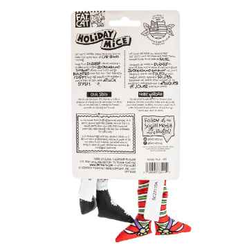 Show details for XMAS HOLIDAY FELINE FATCAT HOLIDAY MICE- 2/pk Picture of XMAS HOLIDAY FELINE FATCAT HOLIDAY MICE- 2/pk
