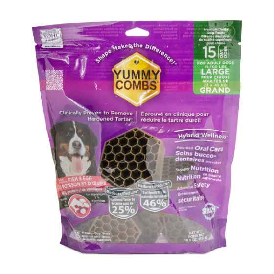 Picture of YUMMY COMBS FISH & EGG 15 DOSES LARGE - 15s