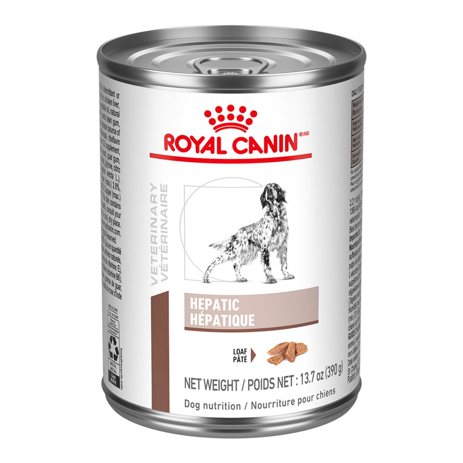 Picture of Royal Canin Veterinary Diet HEPATIC Loaf Dog Food - 12 X 390gm