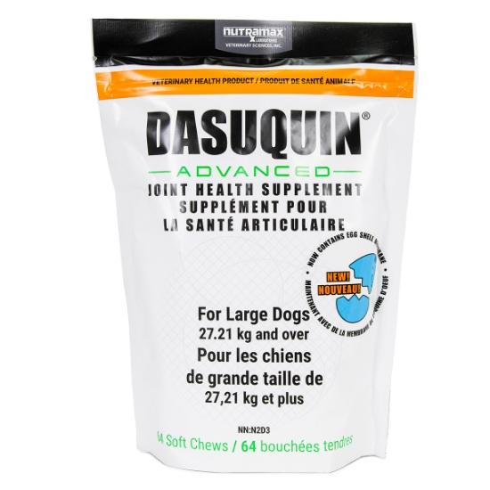 Picture of DASUQUIN ADVANCED SOFT CHEWS W/ESM for LARGE DOGS - 64s